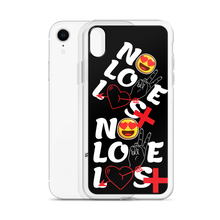 No Love Lost Black iPhone Case