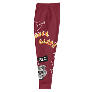 Freestyle V1. Burgundy Unisex Joggers