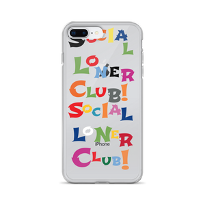 SLC Rainbow Black iPhone Cases