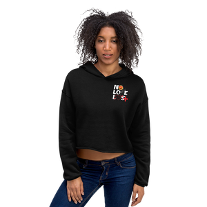 No Love Lost Logo Crop Hoodie