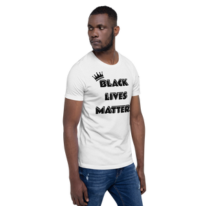 BLM (Black Font) Short-Sleeve Unisex T-Shirt