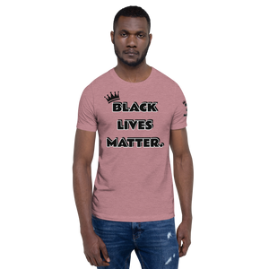 BLM (Black Font) Short-Sleeve Unisex T-Shirt