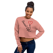 No Love Lost "Social Life" Crop Sweatshirt