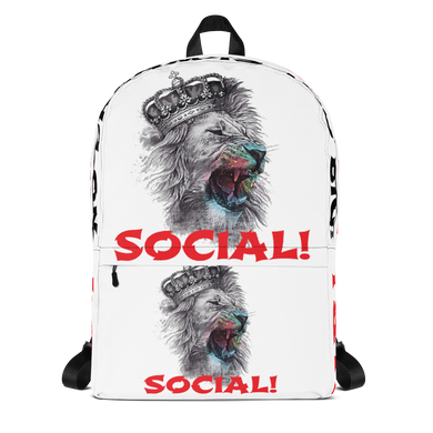 King of the Jungle Inspirational Backpack