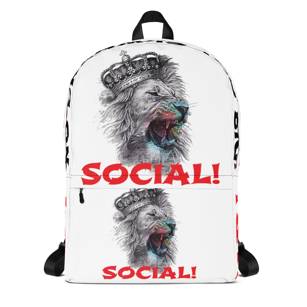 King of the Jungle Inspirational Backpack