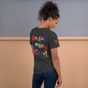 Rainbow SLC Left Chest & Back Logo Short-Sleeve Unisex T-Shirt