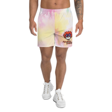 Mumble Rap Tie Dye All-Over Men's Athletic Long Shorts