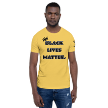 BLM (Black Font) Short-Sleeve Unisex T-Shirt