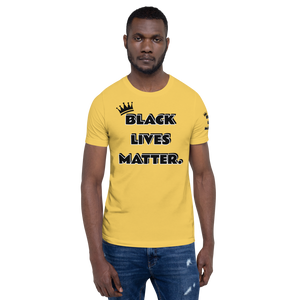 BLM (Black Font) Short-Sleeve Unisex T-Shirt