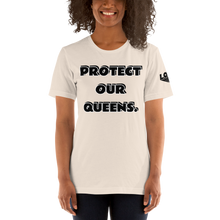 Protect Our Queens Black font Short-Sleeve Unisex T-Shirt