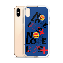 No Love Lost Blue iPhone Case