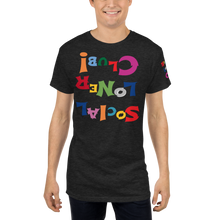 Upside Down SLC Rainbow Long Body Fly Tee