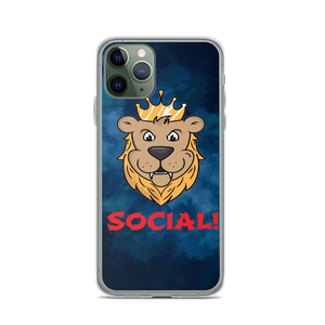 Young King Blue iPhone Case