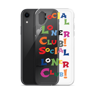 SLC Rainbow Black iPhone Cases