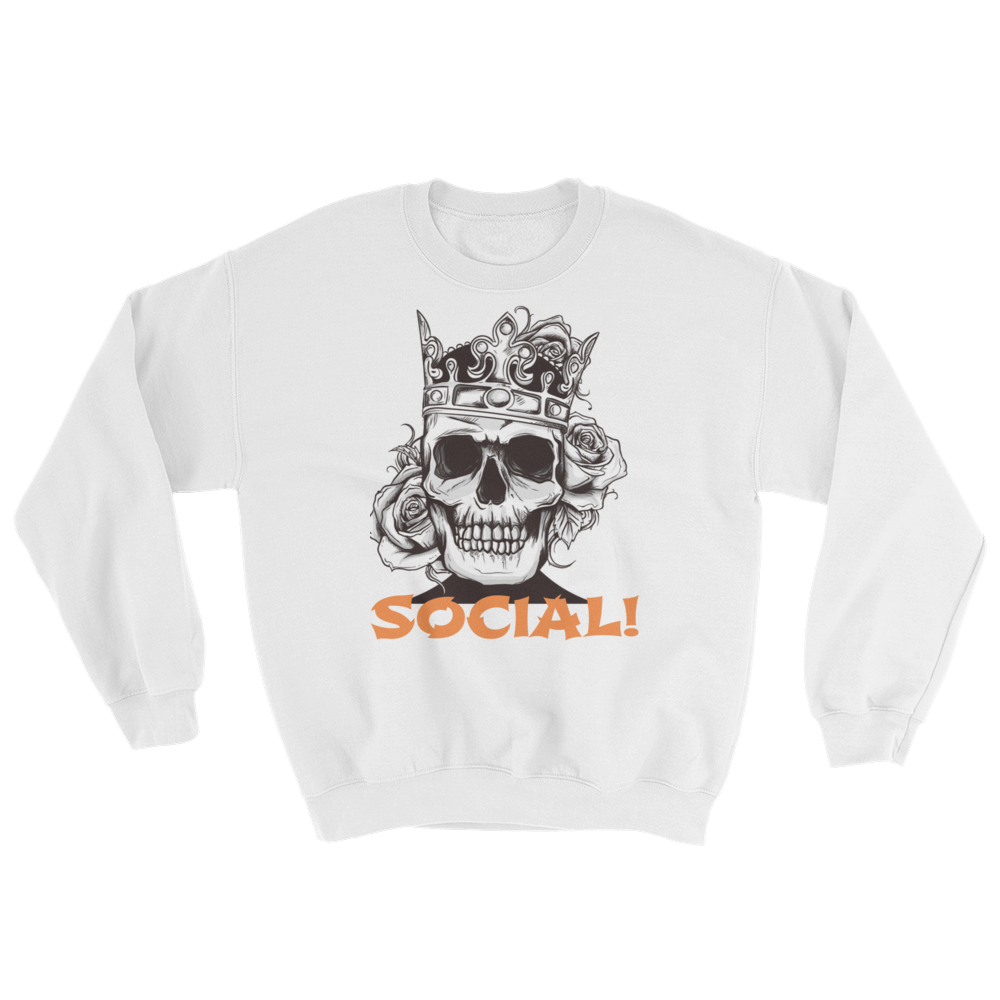 Crown Holder Crewneck Sweatshirt in various colors w/ orange script