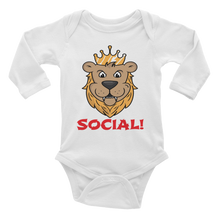 Young King Infant Long Sleeve Bodysuit in Multiple Colors