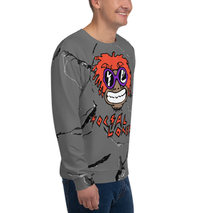 Mumble Rap Grey Marble Unisex Sweatshirt