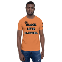 BLM (Black Font) Short-Sleeve Unisex T-Shirt