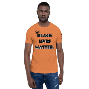 BLM (Black Font) Short-Sleeve Unisex T-Shirt