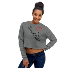 No Love Lost "Social Life" Crop Sweatshirt