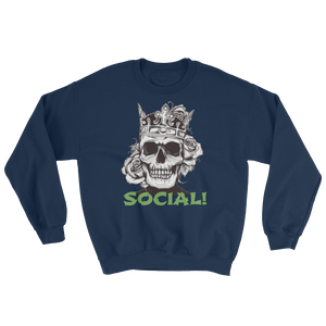 Crown Holder Crewneck Sweatshirt in multiple colors w/ green script