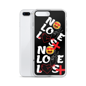 No Love Lost Black iPhone Case