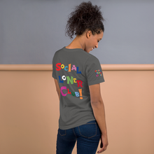 Rainbow SLC Left Chest & Back Logo Short-Sleeve Unisex T-Shirt