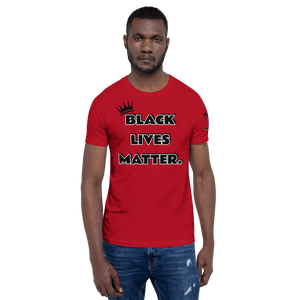 BLM (Black Font) Short-Sleeve Unisex T-Shirt