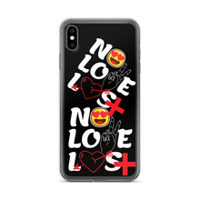 No Love Lost Black iPhone Case