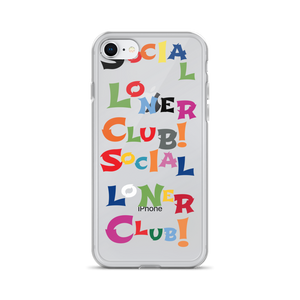 SLC Rainbow Black iPhone Cases