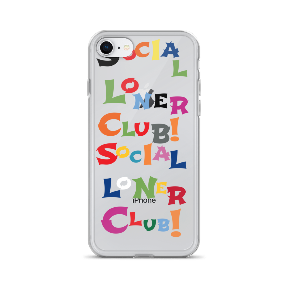 SLC Rainbow Black iPhone Cases