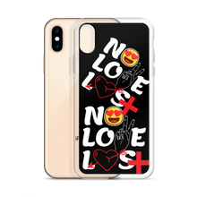 No Love Lost Black iPhone Case