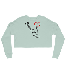 No Love Lost "Social Life" Crop Sweatshirt