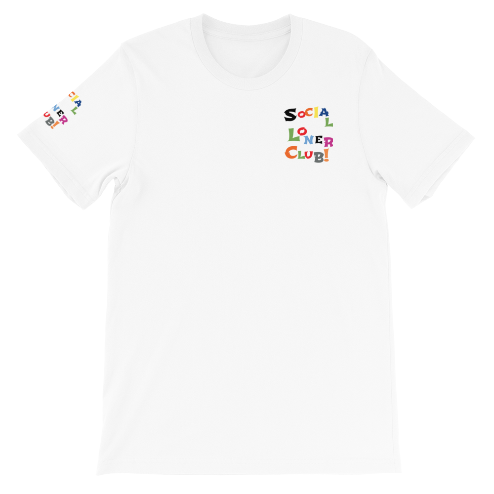 Rainbow SLC Back Logo Short-Sleeve Unisex T-Shirt