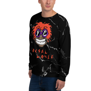 Mumble Rap Black Marble Unisex Sweatshirt