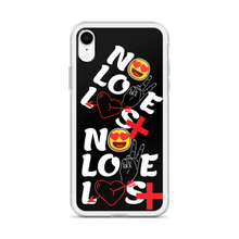 No Love Lost Black iPhone Case