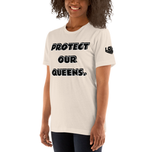 Protect Our Queens Black font Short-Sleeve Unisex T-Shirt