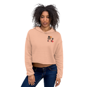 No Love Lost Logo Crop Hoodie