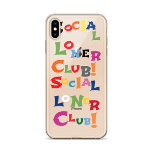 SLC Rainbow Black iPhone Cases