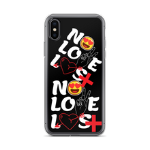 No Love Lost Black iPhone Case