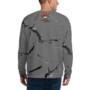 Mumble Rap Grey Marble Unisex Sweatshirt