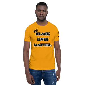 BLM (Black Font) Short-Sleeve Unisex T-Shirt