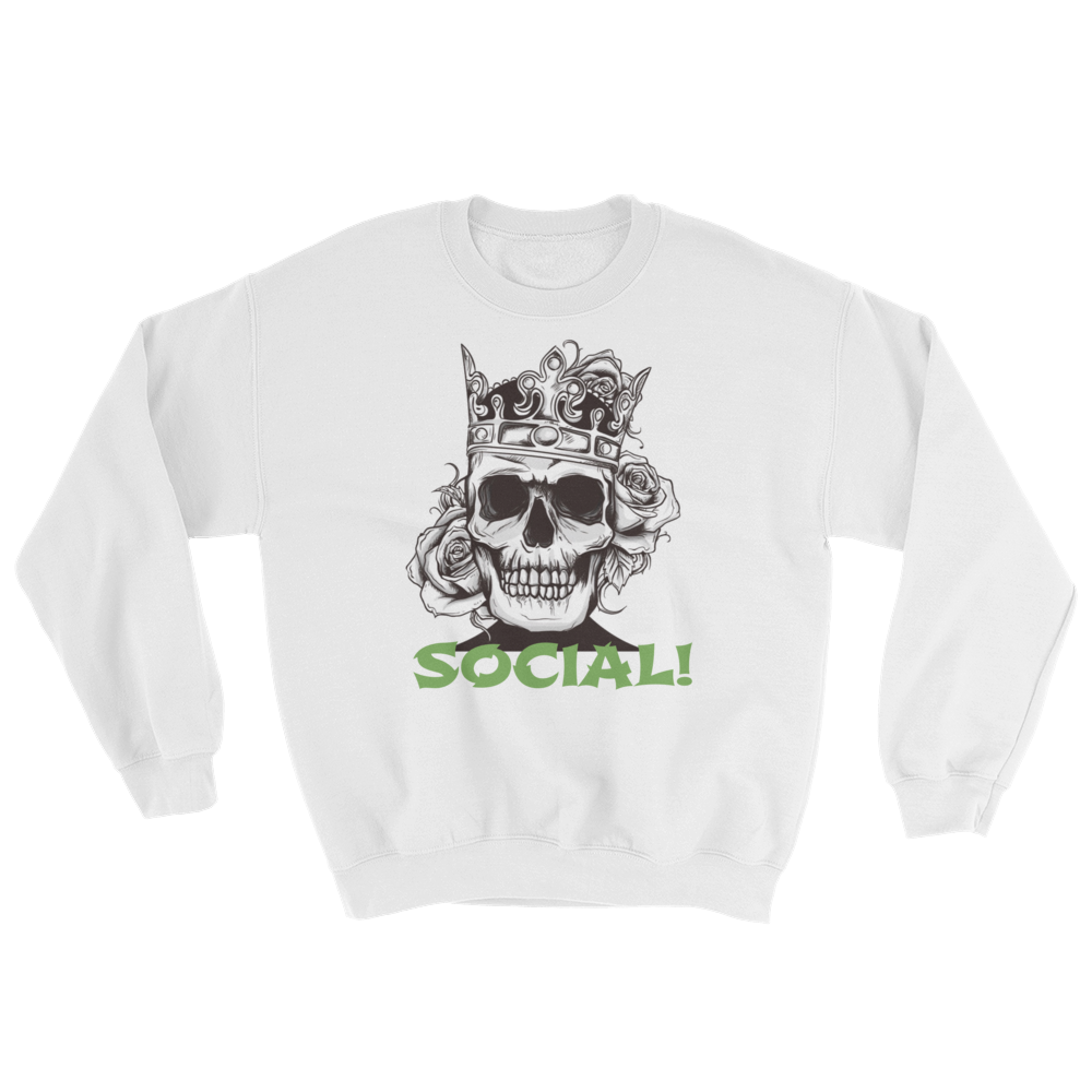 Crown Holder Crewneck Sweatshirt in multiple colors w/ green script