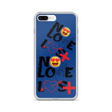 No Love Lost Blue iPhone Case