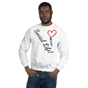 No Love Lost "Social Life" Crew Neck Sweatshirt