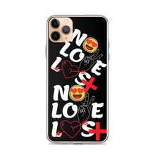 No Love Lost Black iPhone Case