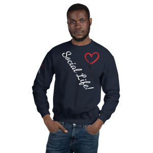 No Love Lost "Social Life" Crew Neck Sweatshirt
