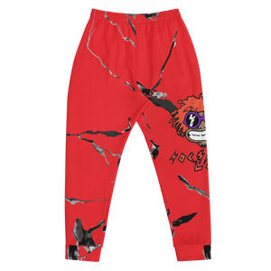 Mumble Rap Red Marble Unisex Joggers