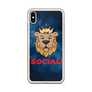 Young King Blue iPhone Case