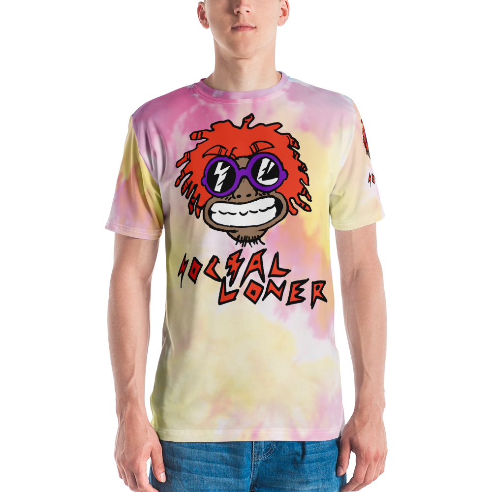 Mumble Rap Tie Dye All-Over Men's T-shirt